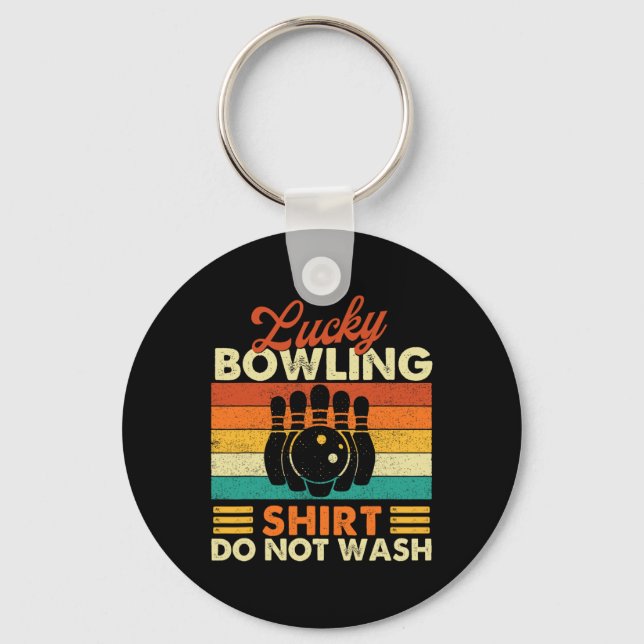 Chaveiro Camisas De Boliche Sortudas Não Lavam - Boliches D (Frente)