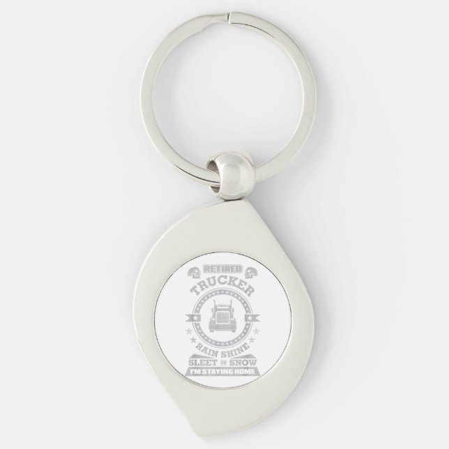Chaveiro Camisas de Caminhoneiro Aposentado Roupas engraçad (Frente)