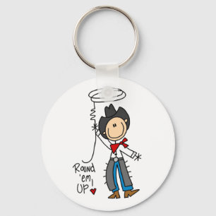 Chaveiro Camisas de Cowboy e Presentes Round Em Up