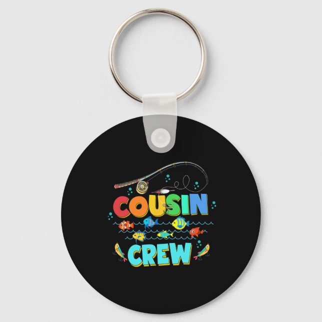 Chaveiro Camisas de Equipe de Primos Para Crianças Meninos  (Frente)