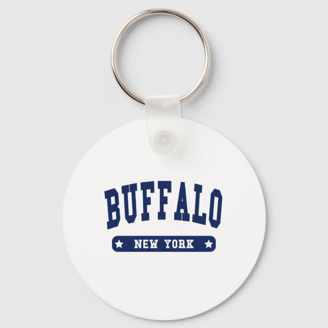Chaveiro Camisas de estilo da faculdade de Buffalo Nova Yor (Frente)