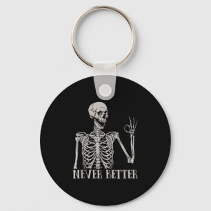 Chaveiro Camisas De Halloween Para Mulheres Nunca Melhor Es