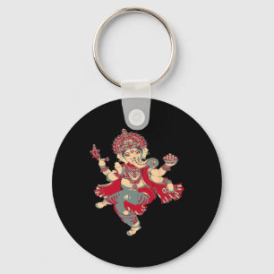 Chaveiro Camisas de Ioga Espiritual Deus Hindu Ganesha Medi