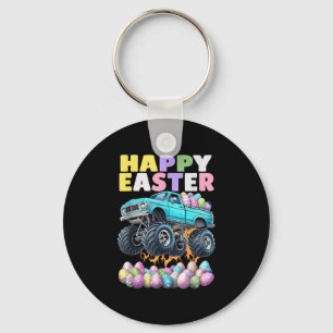 Chaveiro Camisas de Páscoa legal Boys Monster Truck Happy T
