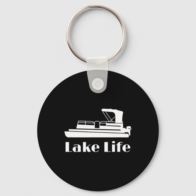 Chaveiro Camisas de Vida no Lago Pontooning  (Frente)