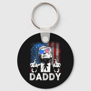Chaveiro Camisas Divertidas do Trump Papai Está em Casa Par