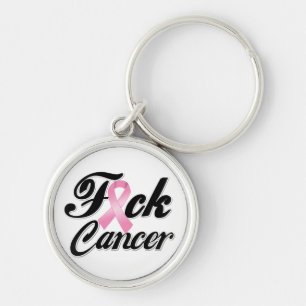 Chaveiro Camisas do cancro da mama de F*CK