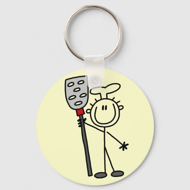 Chaveiro Camisas do Chef com Espátula e Presentes (Frente)