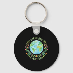 Chaveiro Camisas do dia da terra das meninas da natureza mã