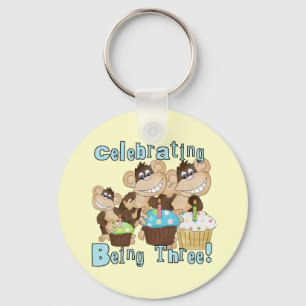 Chaveiro Camisas e presentes de aniversário de 3 anos de ma