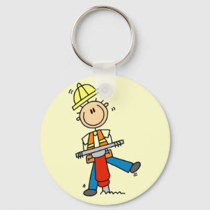 Chaveiro Camisas e Presentes de Marteleiro de Construção
