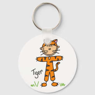 Chaveiro Camisas e Presentes do Tigre Vestido
