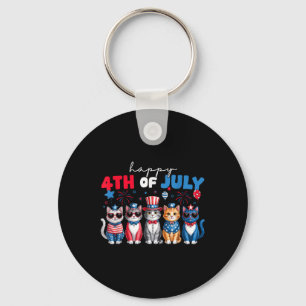 Chaveiro Camisas engraçadas de gatos orgulhosos felizes 4 d