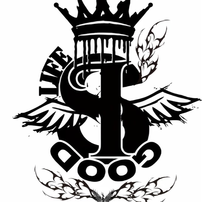 Chaveiro Camiseta 'A vida é boa' (Criador carregado)