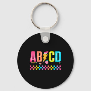 Chaveiro Camiseta Abcd Ck To School