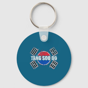 Chaveiro Camiseta Artes Marciais Silhueta Tang Soo