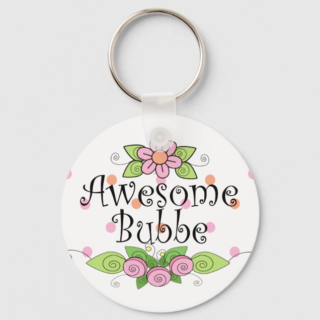 Chaveiro Camiseta Awesome Bubbe (Frente)