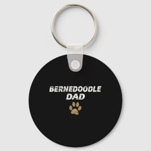 Chaveiro Camiseta Bernedoodle Dad Masculina e Infantil - Pr