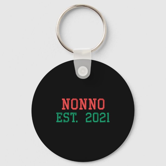Chaveiro Camiseta Bordada Nonno Est 2021 (Frente)
