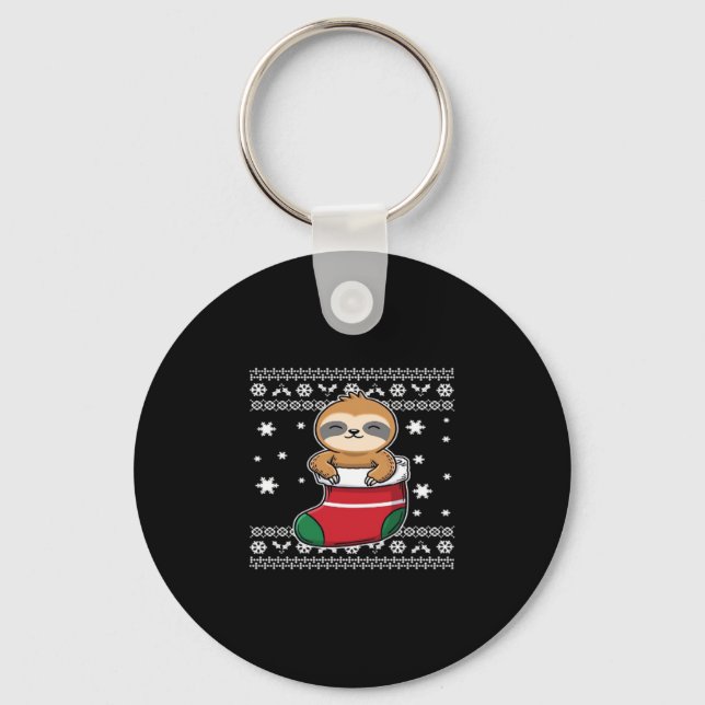 Chaveiro Camiseta Clássica de Natal (Frente)