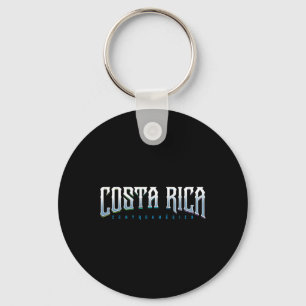 Chaveiro Camiseta Costa Rica - Eco Viagem Praia Surf Design