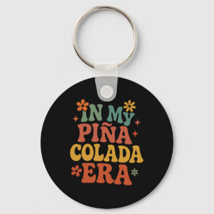 Chaveiro Camiseta da Era do Meu Pina Colada Roupa de Férias