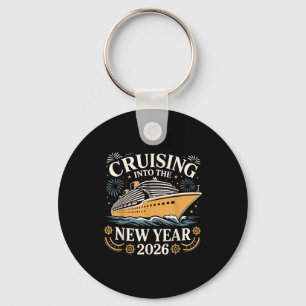 Chaveiro Camiseta de Férias de Festa Cruising Into The New
