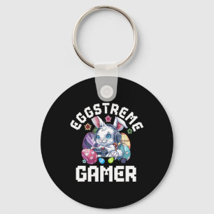 Chaveiro Camiseta De Jogo De Páscoa De Video Game Eggstreme