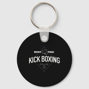 Chaveiro Camiseta de Kickboxing Muay Thai Boxer Artes Marci