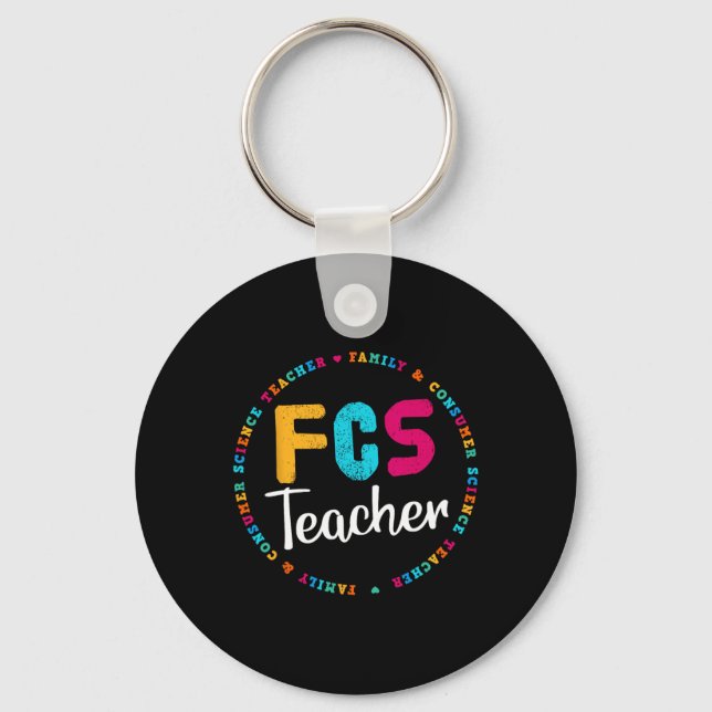 Chaveiro Camiseta de Professor de Fcs - Professor de Eletiv (Frente)