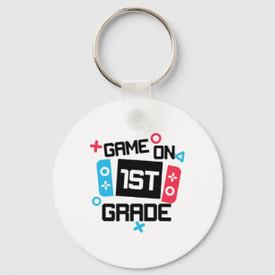 Chaveiro Camiseta De Volta À Escola Para Gamer Menino Jogo