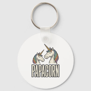 Chaveiro Camiseta Desenho de Gravura Vintage Papacorn Unico