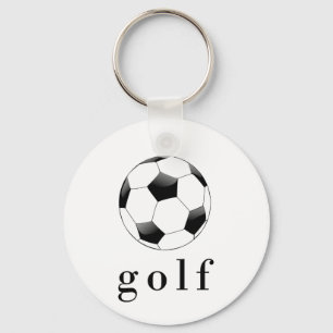 Chaveiro Camiseta Divertida de Esportes Bola de Futebol Gol