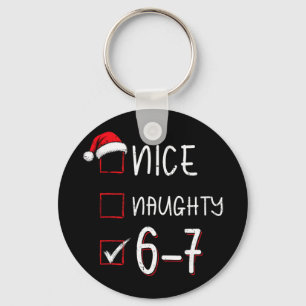 Chaveiro Camiseta Divertida Seis Sete 67 Natal Safado Shi