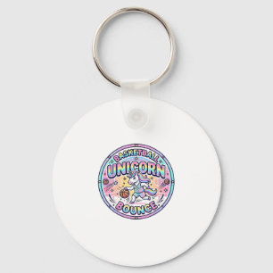 Chaveiro Camiseta Divertida Unicórnio Basquete Unicórnio Sa