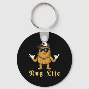 Chaveiro Camiseta Divertida Vida Nug Para Amante de Hip Hop