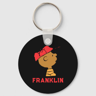 Chaveiro Camiseta do boné de beisebol do Franklin Peanuts