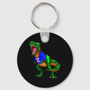 Chaveiro Camiseta do Dinossauro Rex do Dia do Pi Presente d