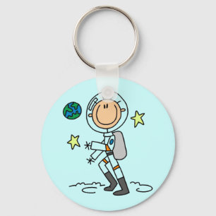 Chaveiro Camiseta e presentes básicos do astronauta
