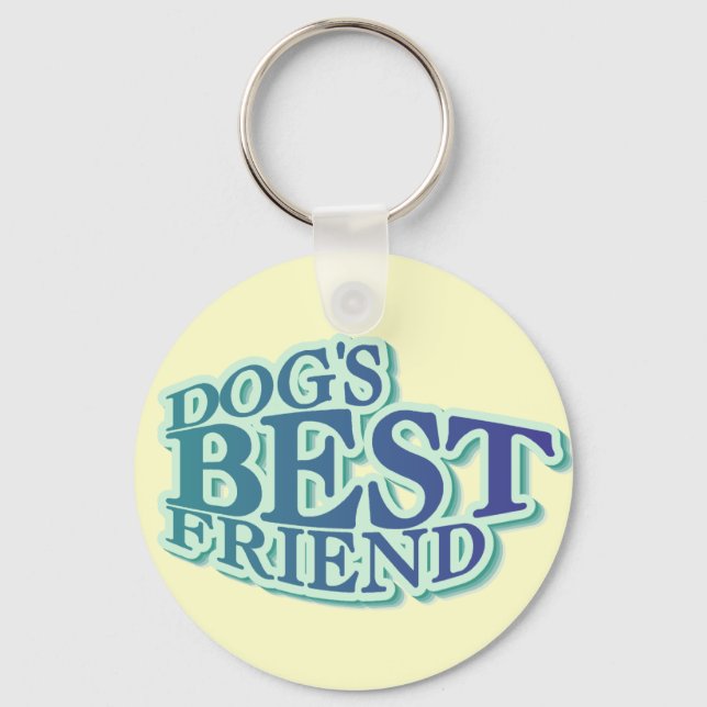 Chaveiro Camiseta e presentes do melhor amigo do cão (Frente)