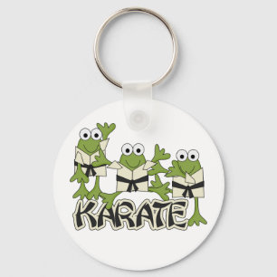 Chaveiro Camiseta e presentes dos sapos do karaté