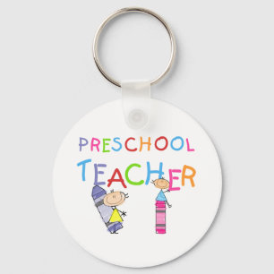 Chaveiro Camiseta e presentes prées-escolar do professor