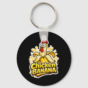Chaveiro Camiseta engraçada de frango Nana, humor, homens,
