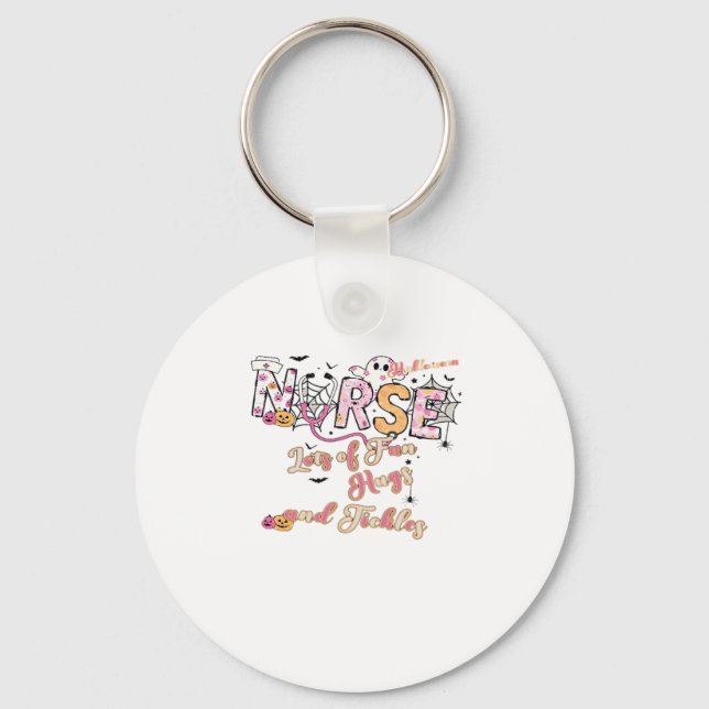 Chaveiro Camiseta essencial de enfermeira pediátrica divert (Frente)