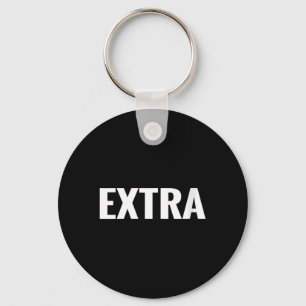 Chaveiro Camiseta Feminina Que Diz Extra - Um Design Que Di