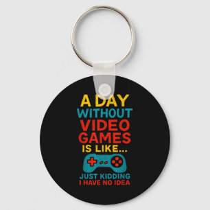 Chaveiro Camiseta Gráfica de Camisa Divertida de Gamer para