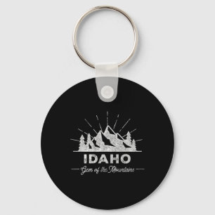 Chaveiro Camiseta Idaho Vintage Camiseta de Caminhada Desig