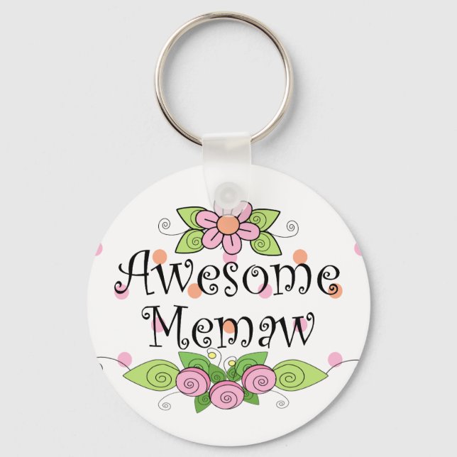 Chaveiro Camiseta Incrível da Memaw (Frente)