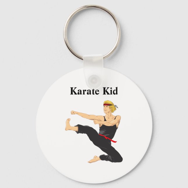 Chaveiro Camiseta infantil Karate Kid (Frente)