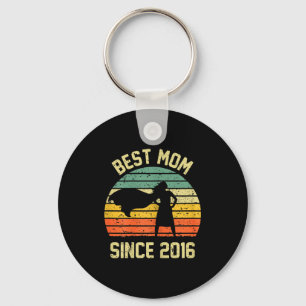 Chaveiro Camiseta Mãe desde 2016 mãe mamãe mães mulheres